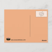 Carte Postale Le wasabi et le gingembre vont ensemble - (Dos)