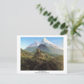Carte Postale Le Watzmann Par Friedrich Caspar David (Debout devant)
