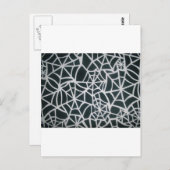 Carte Postale Le Web du mystère : Piège délicat - Web de l'araig (Devant / Derrière)