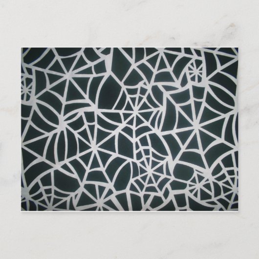 Carte Postale Le Web du mystère : Piège délicat - Web de l'araig (Devant)