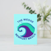 Carte Postale Le Wedge, Newport Beach (Debout devant)