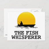Carte Postale Le Whisperer aux poissons (Devant / Derrière)