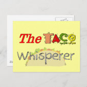 Carte Postale Le Whisperer de Taco (Devant / Derrière)