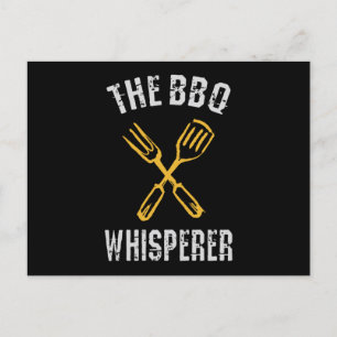 Carte Postale Le Whisperer du barbecue