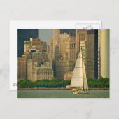 Carte Postale Le Yacht ! (Devant / Derrière)