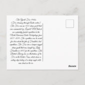 Carte Postale Le Yacht Fox 1900 (Dos)