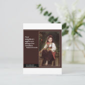 Carte Postale Le Yiddish En Ce Qui Concerne Les Pommes Et Le Gra (Debout devant)