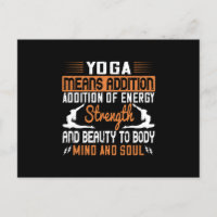 Le Yoga Signifie L'Ajout D'Énergie, D'Énergie Et D