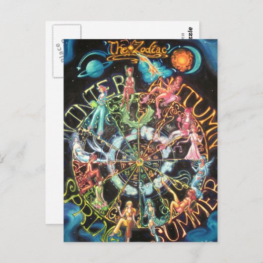 Carte Postale Le Zodiac (Devant / Derrière)