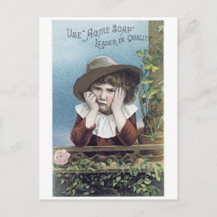 Carte Postale Leader du savon Acme dans la qualité
