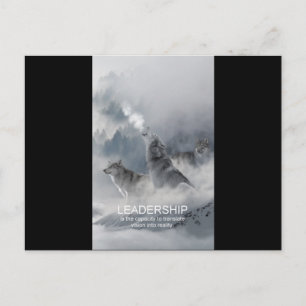 Carte Postale leadership motivation inspiration citation