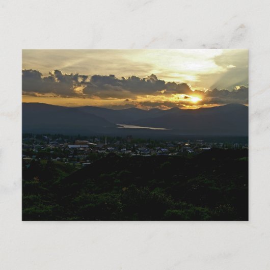 Carte postale Leadville Sunset (Devant)