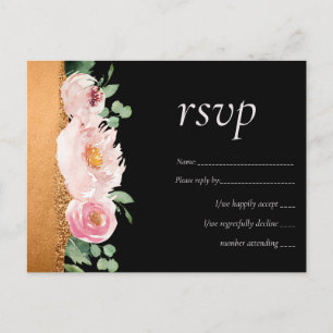 Carte Postale LeahG Budget Rose Glamor Girly Mariage