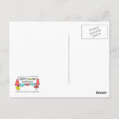 Carte postale Leap de foi (encouragement) : Skydiv (Dos)