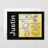 Carte Postale Leap of Faith (Devant / Derrière)