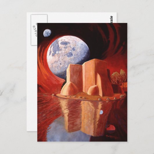 Carte Postale Leap quantique par Alan Heuer (Devant / Derrière)