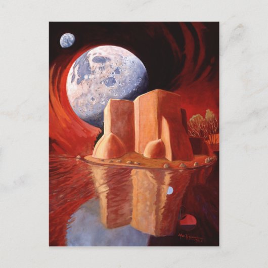 Carte Postale Leap quantique par Alan Heuer (Devant)