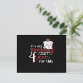 Carte Postale Leaper Leap Year 2020 Leapling Birthday Bday Waite (Debout devant)