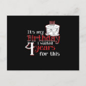 Carte Postale Leaper Leap Year 2020 Leapling Birthday Bday Waite (Devant)