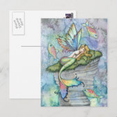 Carte postale Leaping Carp Mermaid et Fish (Devant / Derrière)