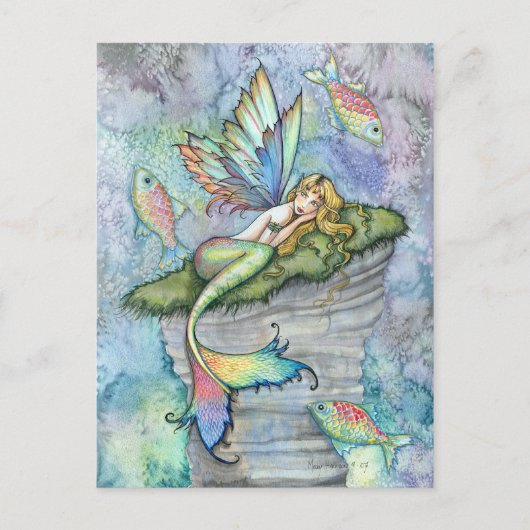 Carte postale Leaping Carp Mermaid et Fish (Devant)