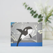 Carte Postale Leaping Whale (Debout devant)
