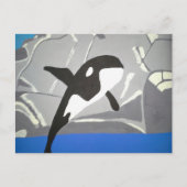 Carte Postale Leaping Whale (Devant)