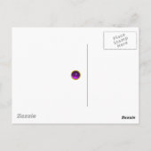 Carte Postale L'EAU MENSONNE EN ÉTANG VERT ROSE par Claude Monet (Dos)