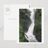 Carte Postale L'eau tombe rapidement (Devant / Derrière)