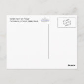 Carte Postale L'Eau Tombe Sur Les Pétales (Dos)