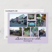 Carte Postale Leavenworth Collage 2 (Devant / Derrière)