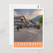 Carte Postale Leavenworth Washington | PNW Photography (Devant / Derrière)