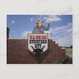 Carte Postale Leaving the Oklahoma City