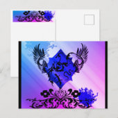 Carte Postale LeBeau dans le pourpre (Devant / Derrière)