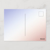 Carte Postale L'éblouissement rouge des roquettes (Dos)