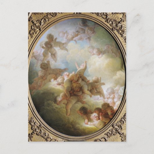 Carte Postale L'échauffement des cupidons, c.1767 (Devant)