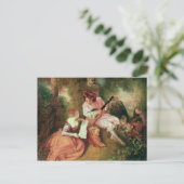 Carte Postale L'échelle de l'amour, 1715-18 (Debout devant)