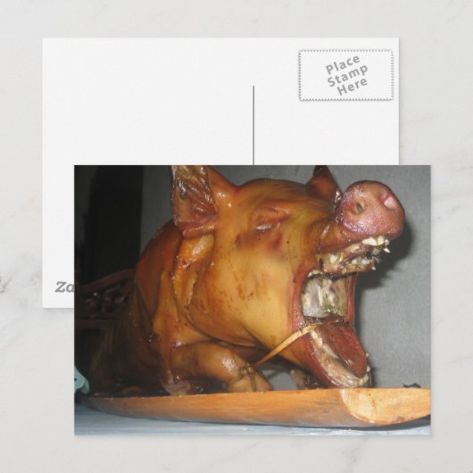 Carte Postale Lechon (Devant / Derrière)