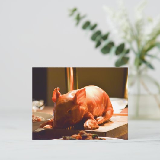 Carte Postale Lechon (Debout devant)