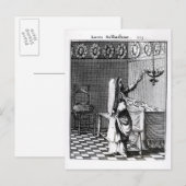 Carte Postale L'éclairage des bougies de sabbat (Devant / Derrière)
