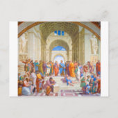 Carte Postale L'école d'Athènes, Raphael (Devant)