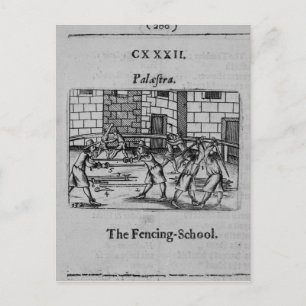 Carte Postale L'école de clôture