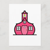Carte Postale L'école rose (Devant)