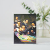 Carte Postale Leçon D'Anatomie Avec Peinture Alien Design Vertic (Debout devant)