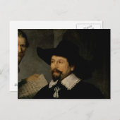 Carte Postale Leçon d'anatomie du Dr Nicolaes Tulp, 1632 2 (Devant / Derrière)