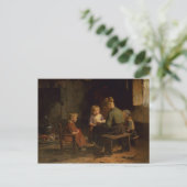 Carte Postale Leçon de lecture (Debout devant)