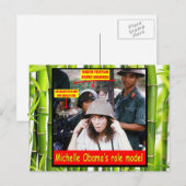 CARTE POSTALE LEÇON D'HISTOIRE POUR LES JEUNES AMÉRICAINS (Devant / Derrière)