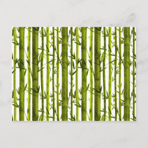 Carte Postale Leçons de bambou