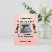 Carte Postale Leçons de vie #3 (Debout devant)