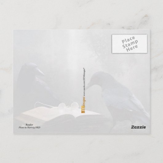 Carte Postale Lecteur (Dos)